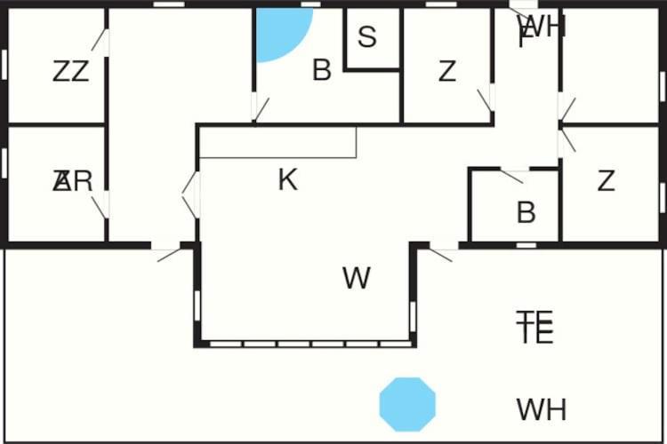 14 Person Holiday Home In V Ggerl Se Bøtø By Esterno foto